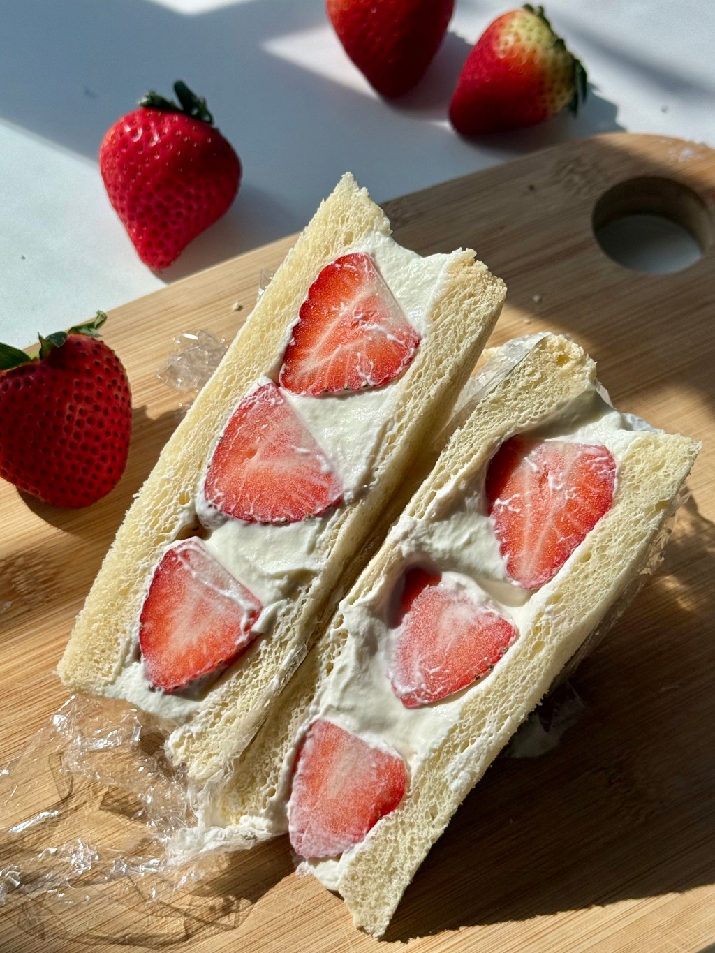 Japanese Strawberry Sando